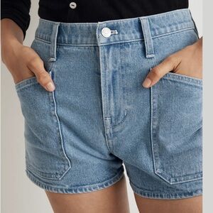 Madewell The Perfect Vintage Jean Short in Cardston Wash